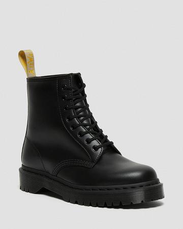 Botas con Cordones Dr Martens Vegan 1460 Bex Mono Mujer Negros | MX 559MQZ